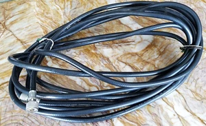 25 ft cable coaxial ultralink 93605 N conectores machos 10 awg RG213 baja pérdida 50 Ω - Imagen 1 de 4