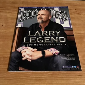 Colorado Rockies Magazine Larry Legend Walker April May 2020 - Picture 1 of 1