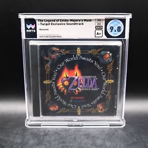 RARE TARGET Zelda Majora's Mask Soundtrack CD WATA 9.8 A+ Sealed Nintendo N64 - Bild 1 von 2