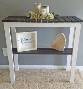 Rustic Farmhouse Entry/Console Sofa Table - Picture 1 of 1