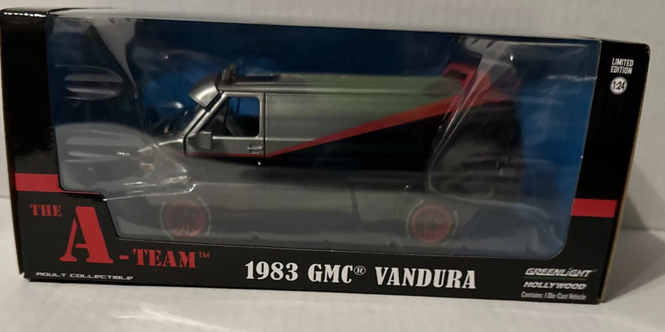 Greenlight - "The A-Team" 1983 GMC Vandura escala 1:24 diecast 84072 Foto 1 de 1