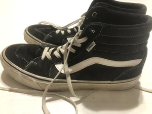 Talla 10.5 - Vans Sk8 - Alto Negro Blanco - Imagen 1 de 8