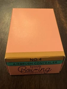 Benefit Boi-ing Airbrush Concealer Shade #4 Full Size 5g - Picture 1 of 2