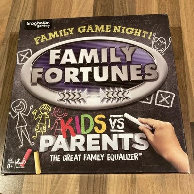 Family Fortunes. Kids vs Parents Board Game.  PERFECT - Image 1 of 4