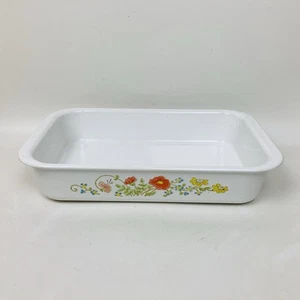 Corning Ware MC-2-B Wildflower Backform 10,5” x 6,75” x 2” - Bild 1 von 11