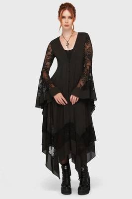 KILLSTAR Maxi Black Misty Night Maxi - Image 1 of 4