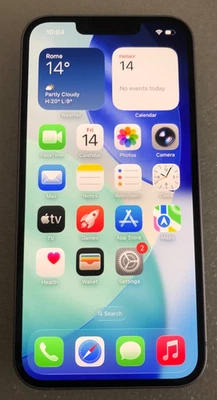 Apple iPhone 14 128Gb Purple 🔋87% • Retro Danneggiato ma Diagnostica OK 👍 👌 - Immagine 1 di 4