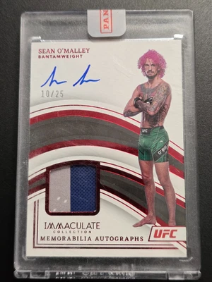 2023 Panini Sean O'Malley Bantamweight Immaculate Collection UFC /25 - Image 1 of 2