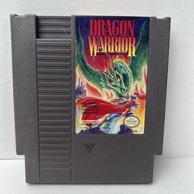 Dragon Warrior (Nintendo NES, 1989) Authentic - TESTED & Working !