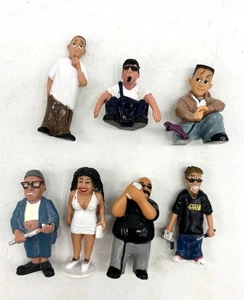 HOMIES Action Figure Lot 7 GOLLY WALLY MAMASOTA BIG HECTOR HOPPER LIVE WIRE PVC - Picture 1 of 8