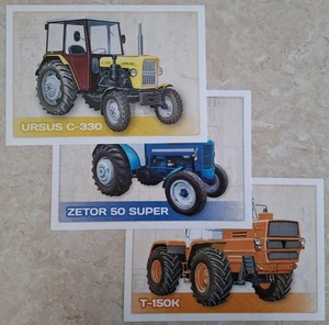 Hachette - Kultowe Traktory - Zestaw trzech grafik w formacie A4 - Foto 1 di 1