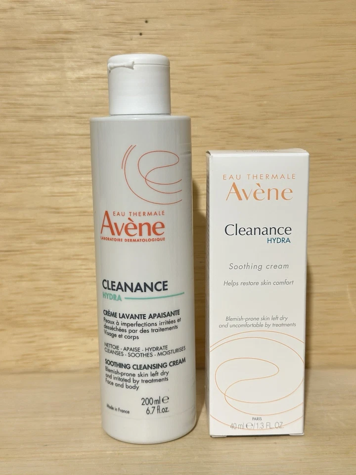 Avène Cleanance HYDRA Soothing Cream Rich Moisturizer 6.7 Oz