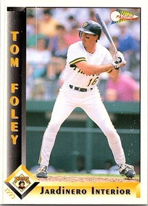 Tom Foley 1993 Pacific Spanish #586 Pittsburgh Pirates - Foto 1 di 2