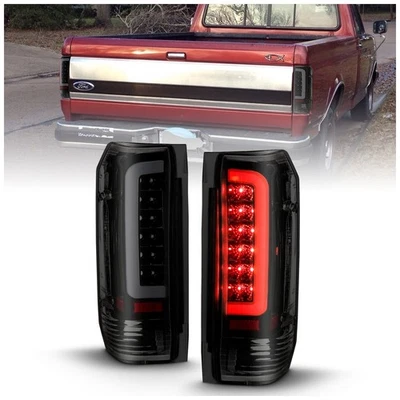 Anzo 311351 LED Tail Light For Ford F-150 1989-1996 Left and Right Smoked Black - Image 1 of 4