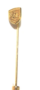 Pin de solapa Porsche color dorado brillante - Imagen 1 de 2