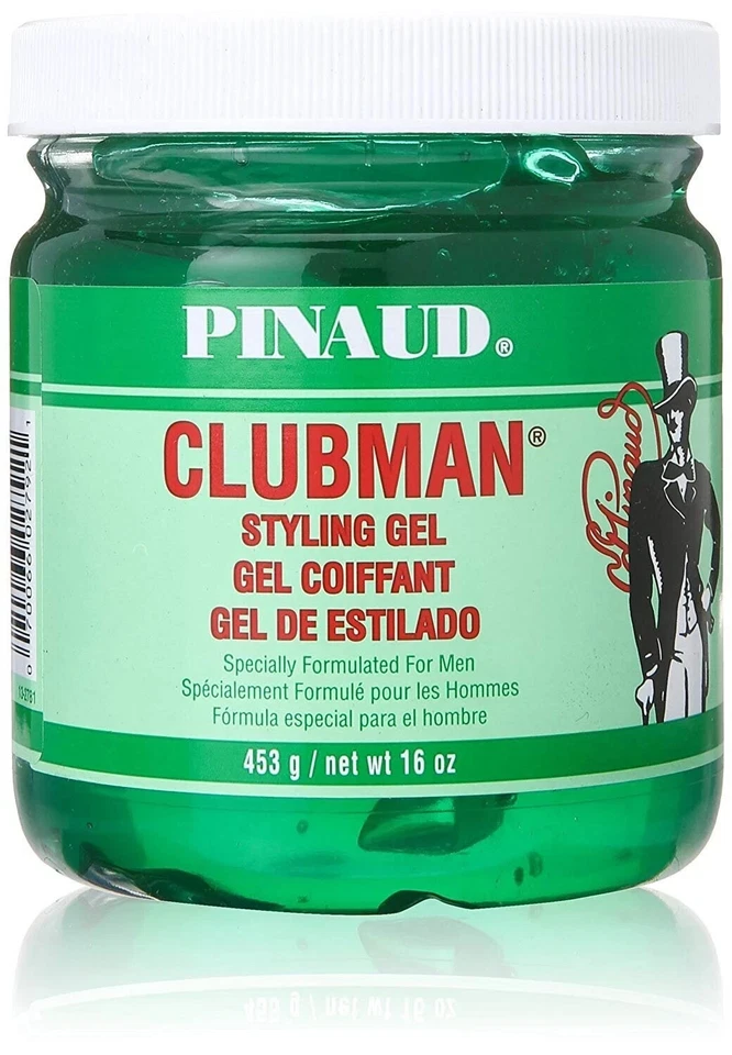 Clubman Pinaud Styling Gel Specially Formulated For Men Regular Hold 16 Ounce - Image 1 of 2