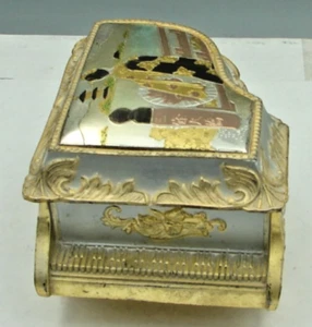 Sankyo Oriental Grand Piano Trinket Jewelry Music Box Vintage Works - Picture 1 of 8