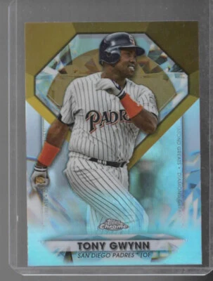 2022 Topps Chrome Diamond #DGC-44 Tony Gwynn Diamond Greats - Image 1 of 2