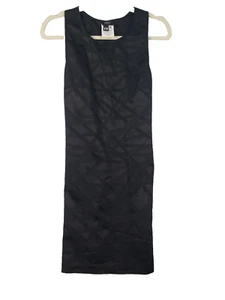 Versus Versace Black Sleeveless Dress Womens 28/42 Sheath Cocktail Made in Italy - Picture 1 of 11