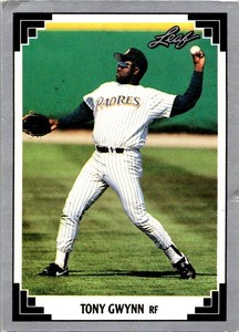 1991 Leaf #290 Tony Gwynn
