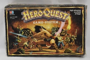 Hero Quest Brettspiel Milton Bradley 1990 nicht komplett - Bild 1 von 3