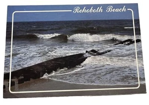 Tarjeta postal Greetings From Rehoboth Beach Delaware Seashore - Imagen 1 de 4