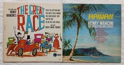 Henry Mancini - The Great Race & Music Of Hawaii "LP's" - Image 1 of 4