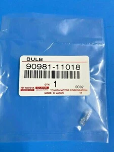 OEM GENUINO TOYOTA Guantera Bombilla/Posición de Cambio Bombilla 90981-11018 - Imagen 1 de 5