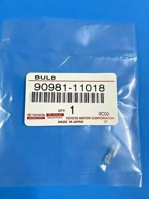 OEM GENUINE TOYOTA Glove Box Light Bulb/Shift Position Light Bulb 90981-11018 - Image 1 of 4