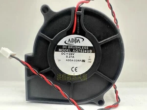 ADDA AQ7524UB 7530 DC24V 0.27A 7CM 2-Pin Turbo Cooling Fan - Picture 1 of 3