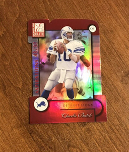 Charlie Batch 2001 Donruss Elite Aspirations Die Cut #31 Detroit Lions /90