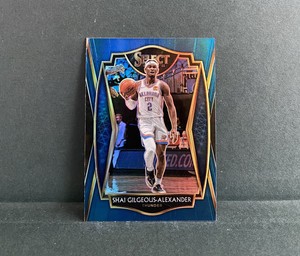2020-21 Select Basketball Shai Gilgeous-Alexander Premier Level Blue Prizm #119