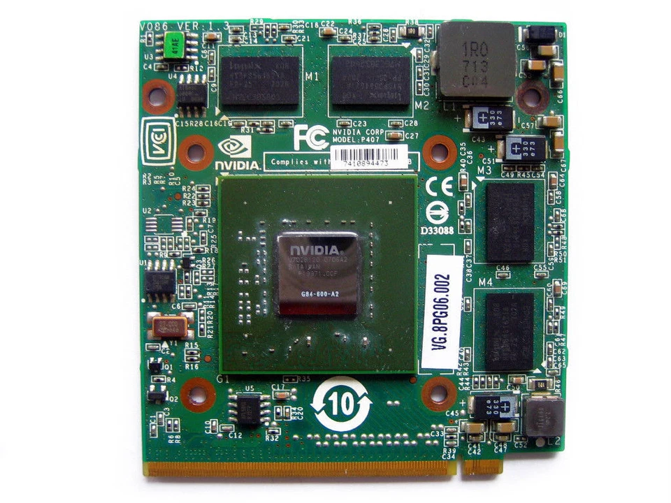 Scheda Video Acer Aspire 5920 - 5920G - NVIDIA board card 8600 GT 512MB - MXM - Immagine 1 di 1