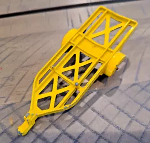 Tootsietoy Bootsanhänger 1970-1979 gelb Vintage Druckguss Replik Spielzeug - Bild 1 von 6