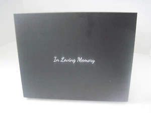 Libro de visitas para funeral en amor libro de memoria para servicio conmemorativo firma nuevo - Imagen 1 de 15