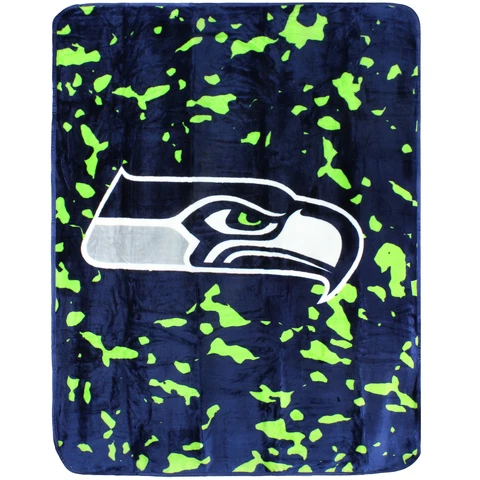 Seattle Seahawks 50" x 60" Throw Blanket Cover