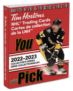 2022-23 Tim Hortons Upper Deck Hockey Cards  🔥🔥YOU PICK🔥🔥