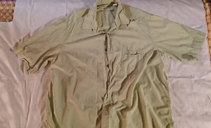 AXIS Modern Coast Men's 2XLT short-sleeve button-down shirt, sea green - Picture 1 of 4