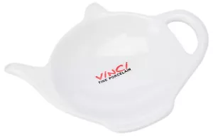 Porcelain Ceramic Tea Bag Rest Spoon Holder Teabag Tidy Tray Tableware Gift - Picture 1 of 3