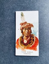 1888 N2 Allen & Ginter American Indian Chiefs True Eagle Missouria