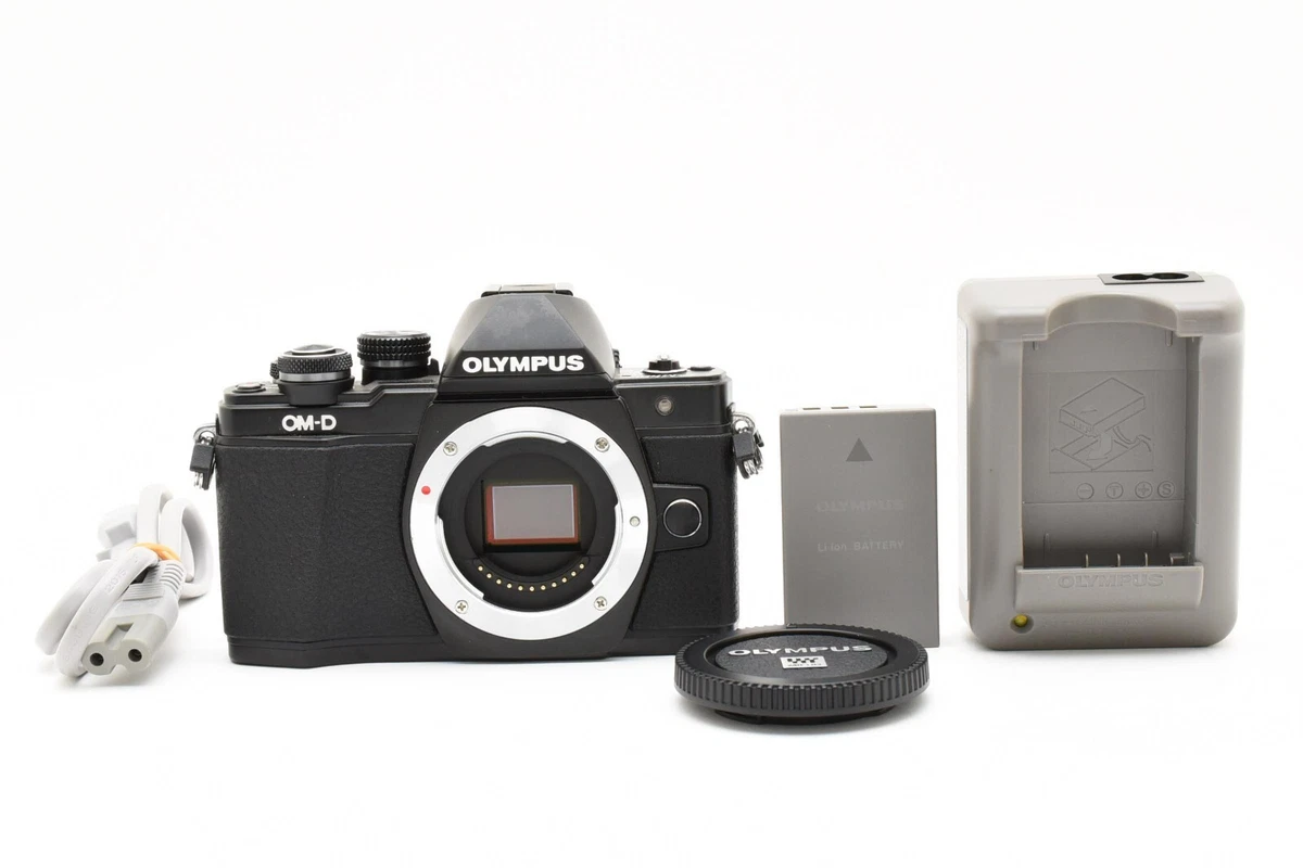 Olympus OM-D E-M10 Mark II 16.1MP Camera Black from Japan SC:900