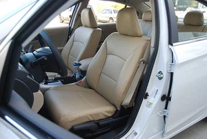 HONDA ACCORD 2013-2017 SEDAN NEW MODEL LEATHER-LIKE CUSTOM MADE FIT SEAT COVER - Picture 1 of 5