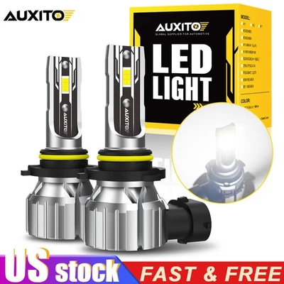 Kit de conversión de faros LED AUXITO 9006 blanco de haz alto bajo súper brillante Foto 1 de 4