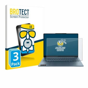 3x BROTECT Panzerfolie Schutzglas für Lenovo Yoga Slim 7 Gen 10 14" matt - Bild 1 von 8