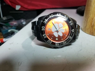 Reloj deportivo Clemson Tigers AnoChrome Fantom para mujer, talla 6,25 leer Foto 1 de 4