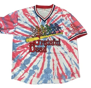 Maglia GRATEFUL DEAD St Louis Cardinals tie-dye ricamata PIL ufficiale taglia XL - Foto 1 di 9