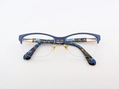 Kate Spade Eyeglasses, Frames Only, Glorianne JBW, 51-16-140, Metal, Blue Multi - Imagem 1 de 4