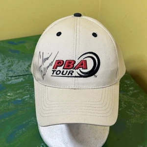NEW Chris Barnes Signed PBA Tour Baseball Hat Cap Bowling Autographed 300 Game - Picture 1 of 9