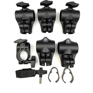 Roland Drum MDS Rack Frame lotto di 9 supporti morsetto tubo braccio di ricambio con chiave - Foto 1 di 12