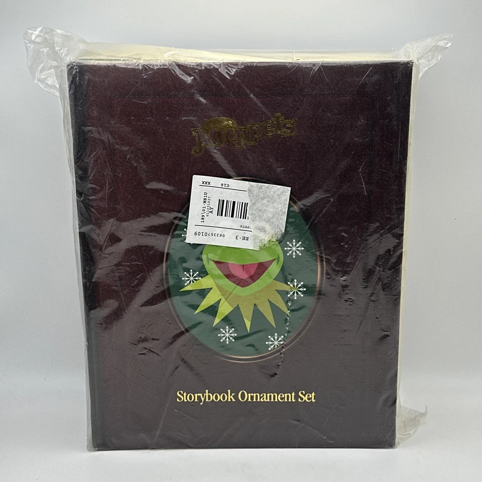 Juego de adornos vintage de cuentos de Disney Muppets Navidad 2005 NUEVO SIN ABRIR RARO Foto 1 de 4